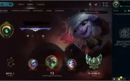 Conta de lol platina 2
