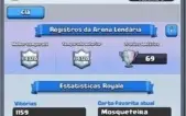 CONTA NÍVEL 10 (COM 2 LENDÁRIAS), 18K+ OURO, ARENA 9