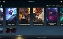 CONTA WILD RIFT - EX DIAMANTE / 35 SKINS