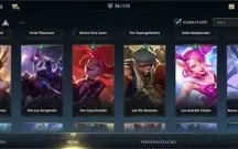 CONTA WILD RIFT - EX DIAMANTE / 35 SKINS
