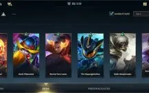 CONTA WILD RIFT - EX DIAMANTE / 35 SKINS