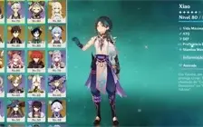 Itto, xiao, ganyu os 3 arcontes e muito mais
