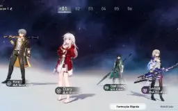 Conta de Honkai Star Rail com Clara + Cone do Yanqing