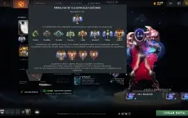 CONTA DOTA 2 ANCIENT, 4K MMR + ARCANA + PERSONA + BATTLEPASS