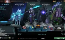 CONTA DOTA 2 ANCIENT, 4K MMR + ARCANA + PERSONA + BATTLEPASS