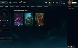 Smurf Gold4 Skins/Espólio