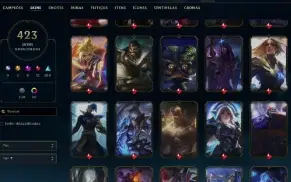 Conta Lol 423 Skins, Full Acesso.