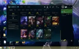 CONTA PLATINA 1 29 CHAMPS 1 SKIN MMR BOM 62% WINRATE