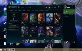 CONTA PLATINA 1 29 CHAMPS 1 SKIN MMR BOM 62% WINRATE