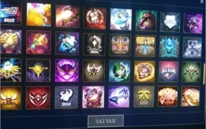 Conta lol platina 4 /136 skins Full champ