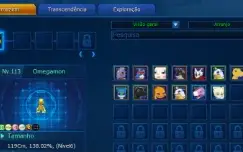 conta early-mid game ladmo omega, OMEGAMON X B e outros