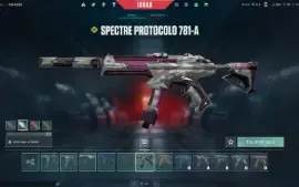 Vendo conta valorant desde o beta com skin em todas as armas