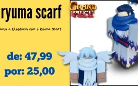Sinta a Elegância com o Ryuma Scarf