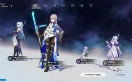 Conta honkai Star Rail Jingliu/Bronya/Robin/bailu/Dr Ratio