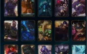 CONTA LOL 🌟 PLATINA 1 🌟 43 SKINS 🌟 124 CAMPEOES