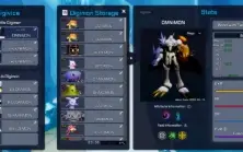 Conta Digimon Super Rumble C/ Omegamon - Seraphimon E Outros
