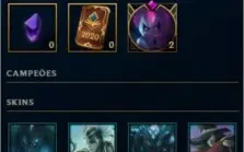 Conta Platina 2 / nível 52 / 5210 EA / 12 skins / 705 EL
