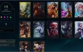 Conta Platina 2 / nível 52 / 5210 EA / 12 skins / 705 EL