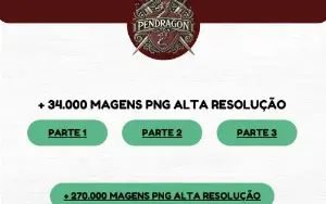 Mega Pack com mais de 34.000 imagens PNG + BÔNUS