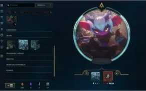 Conta Plat 4 da Season 2 / 104 skins / faltando 7 champs