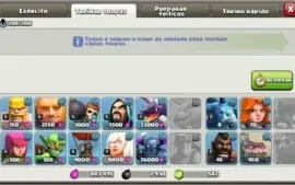 Clash Of Clans CV 9 com troca de nome disponível