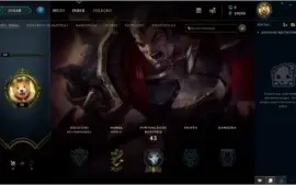 Conta Unranked LV 30 + 20 campeões + 24.260 EA