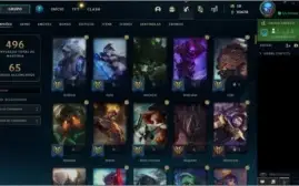 Conta LoL lvl 341