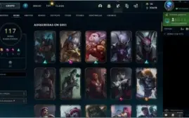 Conta LoL lvl 341