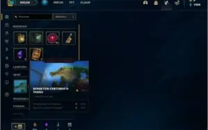 Conta ouro 1 baratinha com 5 skins e 39 champs