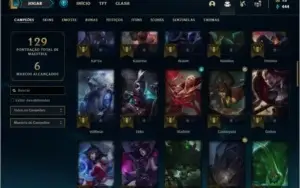 Conta ouro 3 com 17 skins e 68 champs ( MAIN ADC )