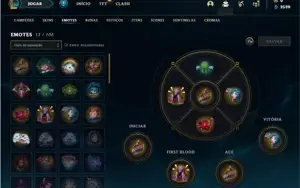 Conta ouro 2 com 32 Champs e 3 Skins