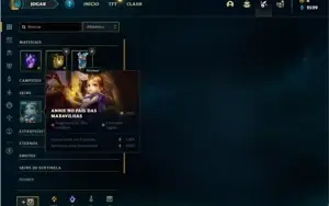 Conta ouro 2 com 32 Champs e 3 Skins