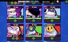 conta muito boa brawl stars lvl 123
