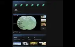 Conta steam Lv 126 com 969 jogos