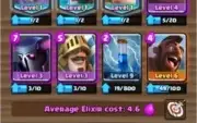 CLASH ROYALE ARENA 9 NVL 9 (TROCA DE NOME) 3 LENDARIAS