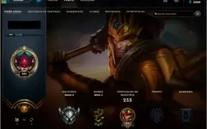 CONTA LOL PRATA II COM MAIS DE 700 REAIS EM SKIN.