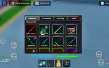 BLOX FRUITS KING LEGACY E FRUIT SEAS OLHAR A DESCRIÇÃO 