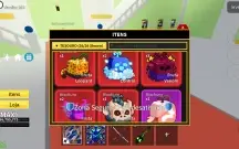 BLOX FRUITS KING LEGACY E FRUIT SEAS OLHAR A DESCRIÇÃO 