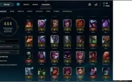 Vendo conta gold IV com 46 skins e 118 champs