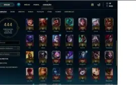 Vendo conta gold IV com 46 skins e 118 champs