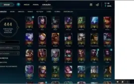 Vendo conta gold IV com 46 skins e 118 champs