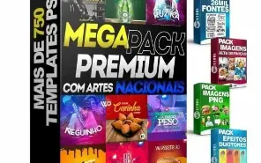 Pack Design, Flyers, IG, Social Med., +de 1 MILHÃO!(+Brinde)
