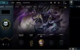 Conta Lol unranked com algumas skins