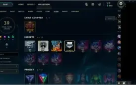 Conta Lol unranked com algumas skins