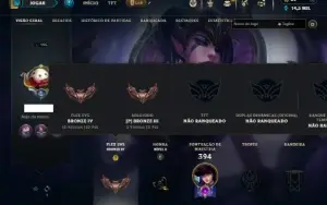 Bronze 3 com TODOS os champs e 48 Skins