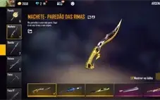 Conta de free fire gemada lvl 56
