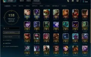 CONTA LEAGUE OF LEGENDS DIAMANTE BARATA !