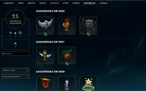 CONTA LOL TODOS OS CHAMPS E 117 SKINS