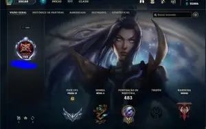 CONTA LOL TODOS OS CHAMPS E 117 SKINS