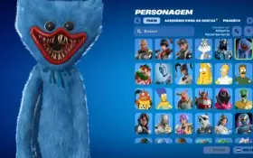 Conta Fortnite | 77 Skins | Huggy Wuggy | Entrega automática